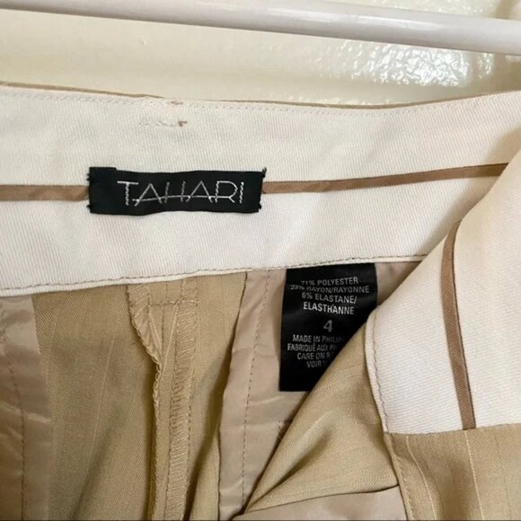NWT Tahari trousers - Sz 4 - Picture 6 of 7